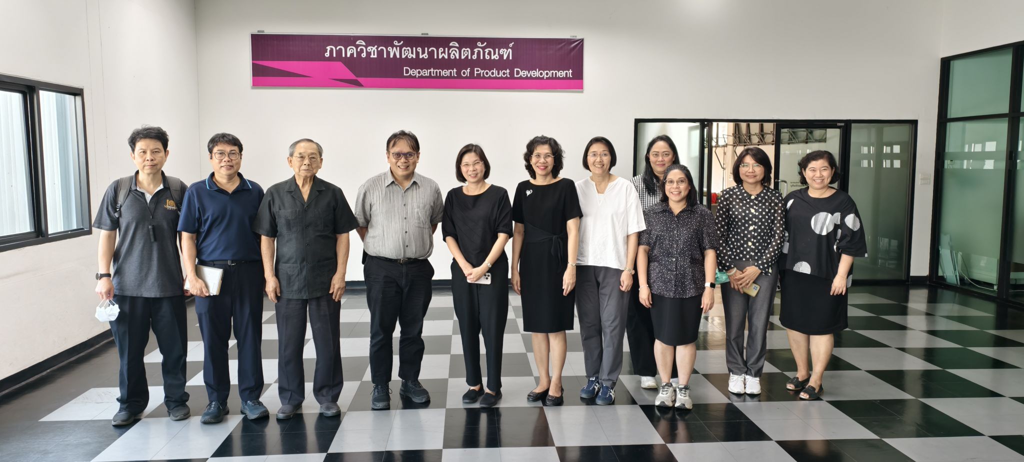 ภาพประกอบบทความเรื่อง AIEP กับภาควิชาพัฒนาผลิตภัณฑ์