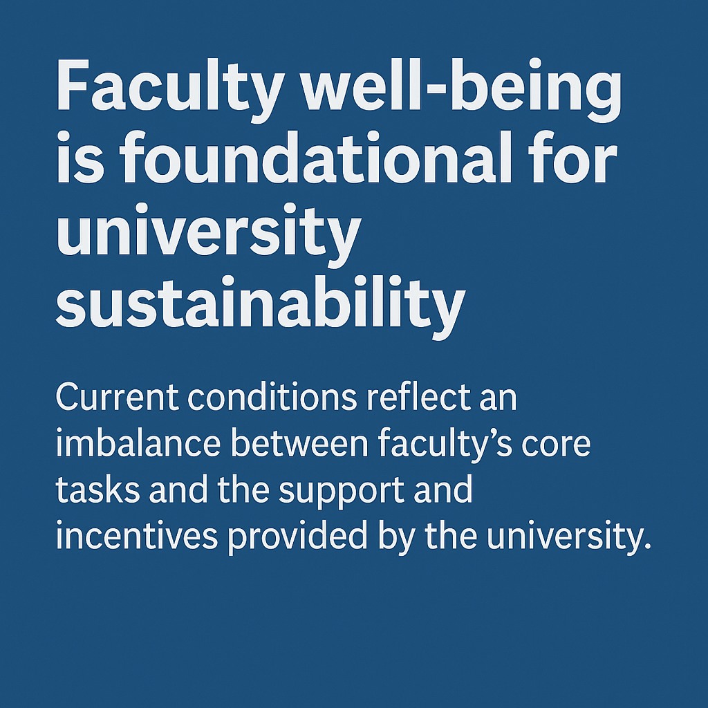 ภาพประกอบบทความเรื่องแบบสำรวจคุณภาพชีวิตและความมั่นคงในอาชีพของอาจารย์