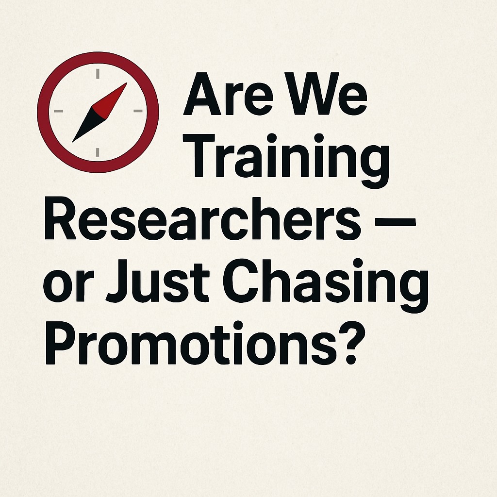 ภาพประกอบบทความเรื่องมหาวิทยาลัยต้องผลิตนักวิจัยไม่ใช่แค่ผลงาน