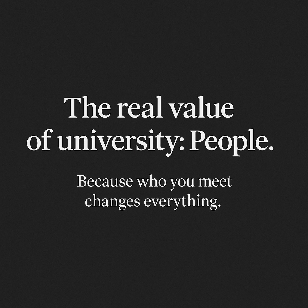 ภาพประกอบบทความเรื่องมหาวิทยาลัยยังสำคัญเพราะเป็นที่ที่ผู้คนได้เจอกัน